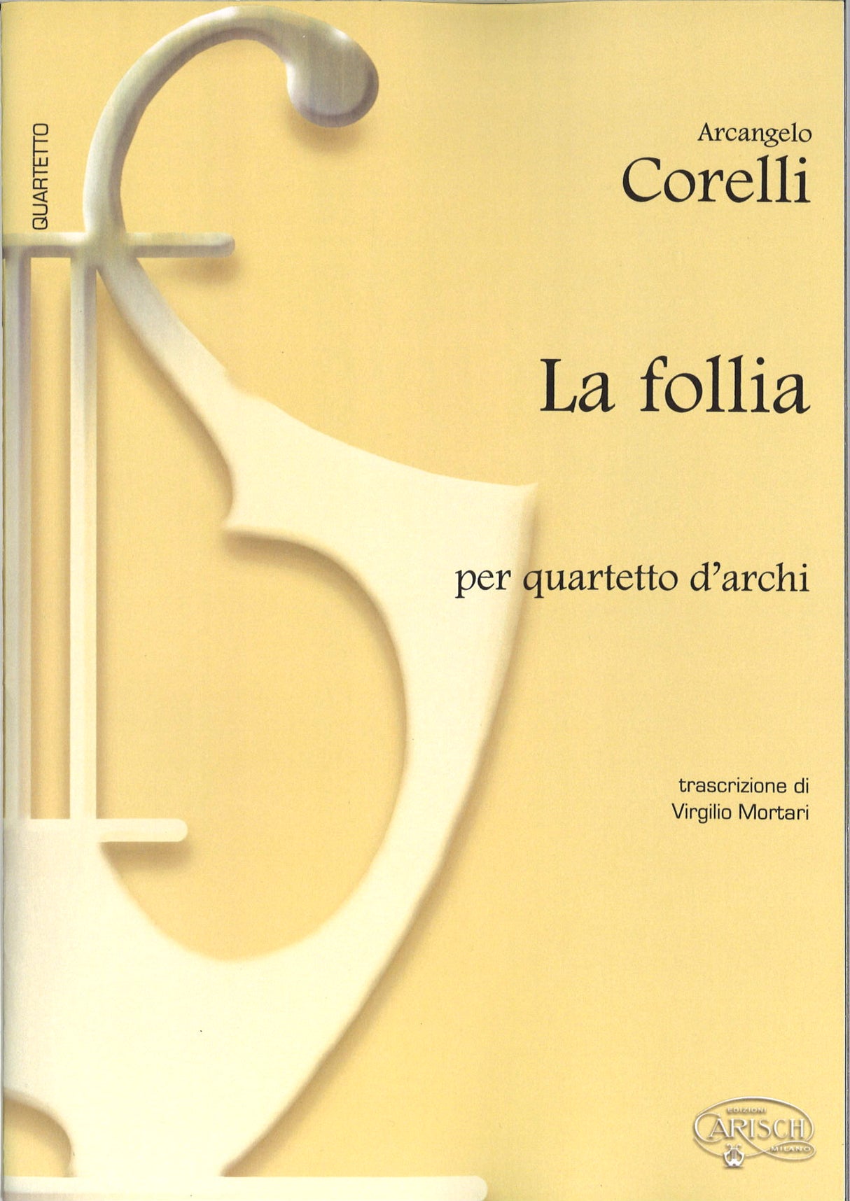 Corelli, Follia (Quartet) (Carisch)