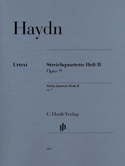 Haydn, Streichquartette 2: op. 9 (Henle)