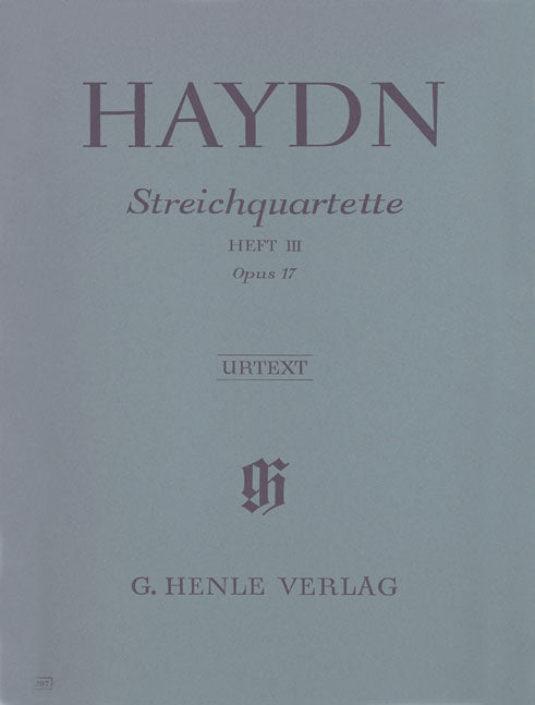 Haydn, Streichquartette 3: op. 17 (Henle)