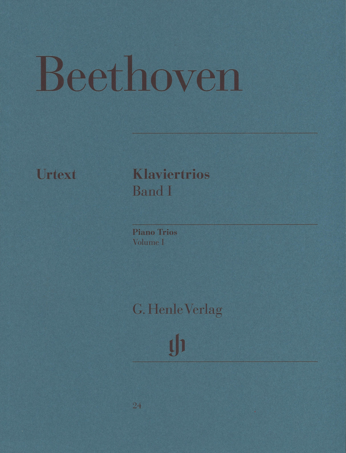 Beethoven, Klaviertrios 1 (Henle)