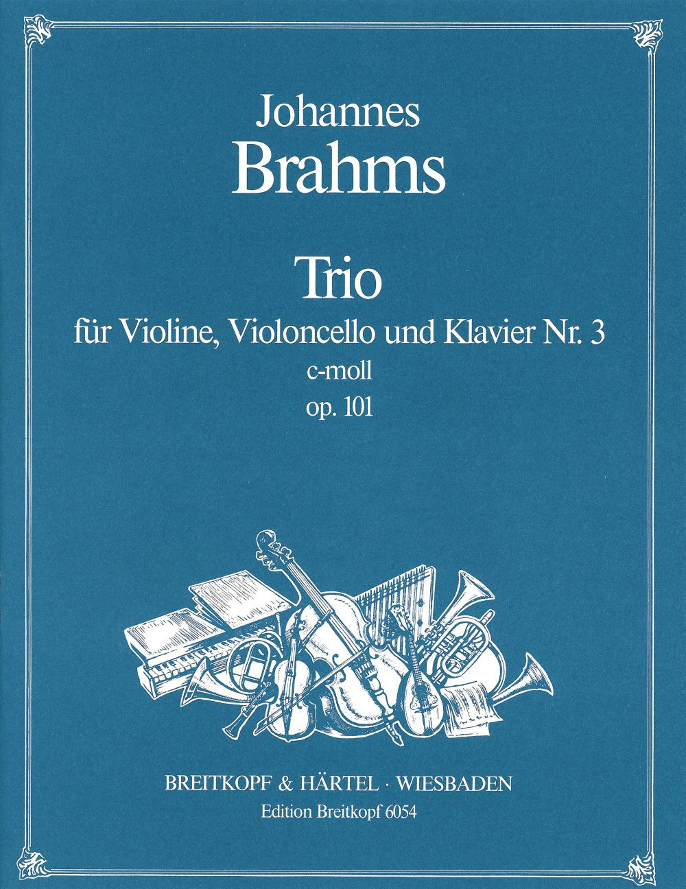 Brahms, Piano Trio No. 3 op. 101 (Breitkopf)