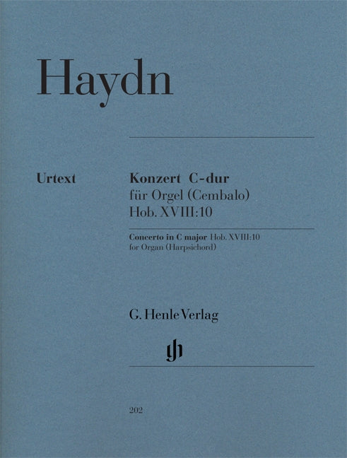 Haydn, Concerto Hob. 18/10 Score=Org (Henle)