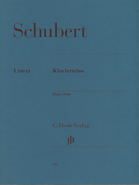 Schubert, Trios D 27, 897, 898, 929 (Henle)