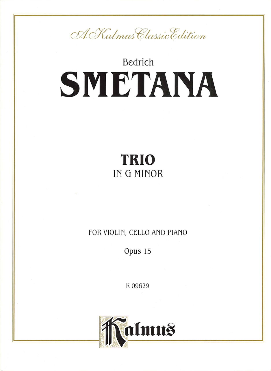 Smetana, Trio in g minor op. 15 (Kalmus/Alfred)
