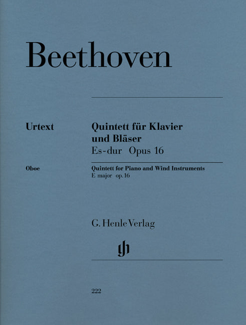 Beethoven, Quintet op. 16(Ob,Cl,Bn,Hn,Pf (Henle)