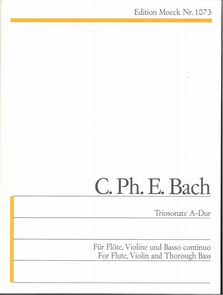 Bach,C.P.E., Trio Sonata in A Wq 146 (Moeck)
