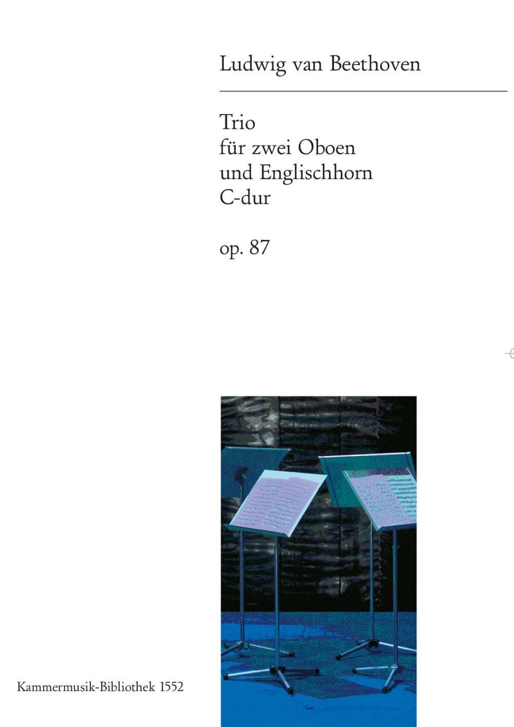 Beethoven, Trio op. 87 in C (2Ob,EHr) (Breitkopf)