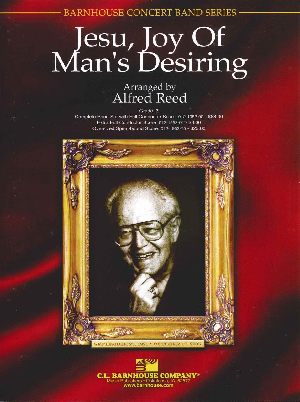 Bach, Jesu, Joy of Man's Desiring (Reed) (Barnhouse)