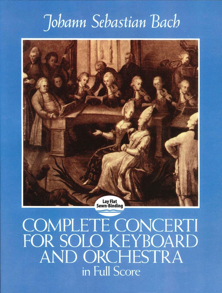 Bach, Concertos for Solo Keyboard, cpl (Dover)
