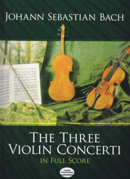 Bach, Concerto for Violin BWV 1041-1043 (Dover)