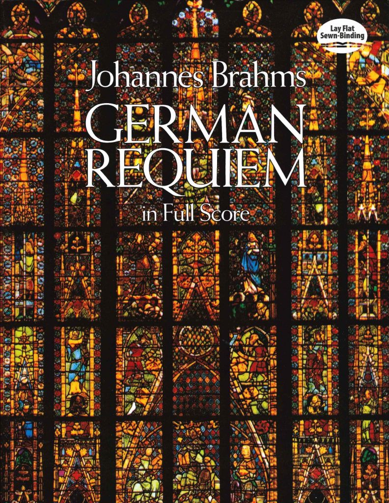 Brahms, Deutsches Requiem (Full Score) (Dover)