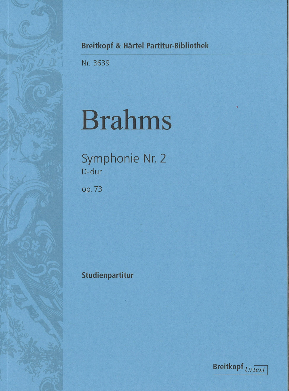 Brahms, Symphony No. 2 in D, op. 73 (Breitkopf)