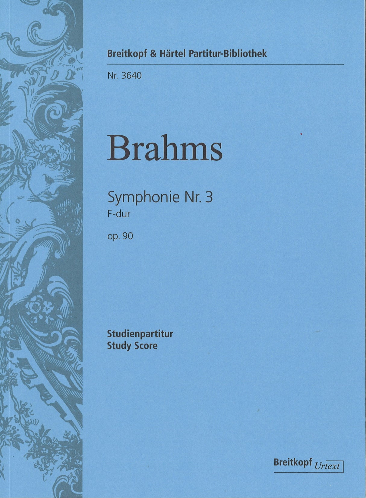 Brahms, Symphony No. 3 in F, op. 90 (Breitkopf)