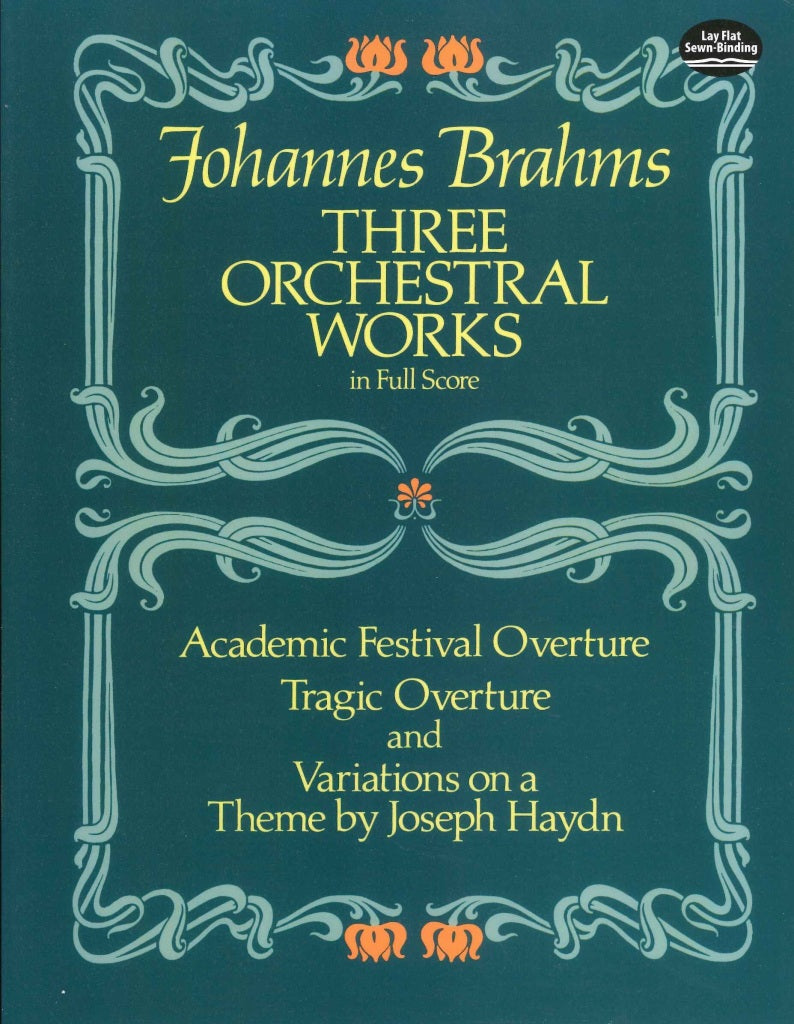 Brahms, 3 Orchestral Works (Dover)