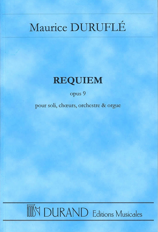 Durufle, Requiem op. 9 (Durand)