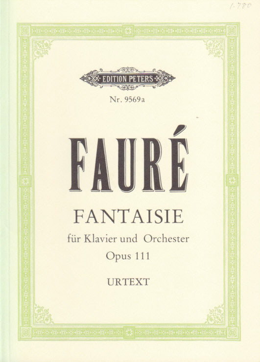 Faure, Fantaisie op. 111 (Pf,Orch) (Peters)