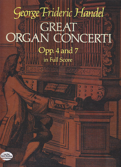 Handel, Concerti op. 4, 7 for Organ (Dover)