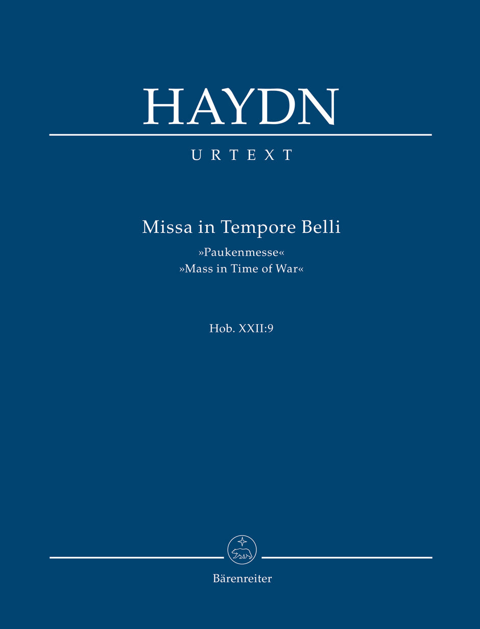 Haydn, Missa in tempore belli Hob. 22/9 (Barenreiter)