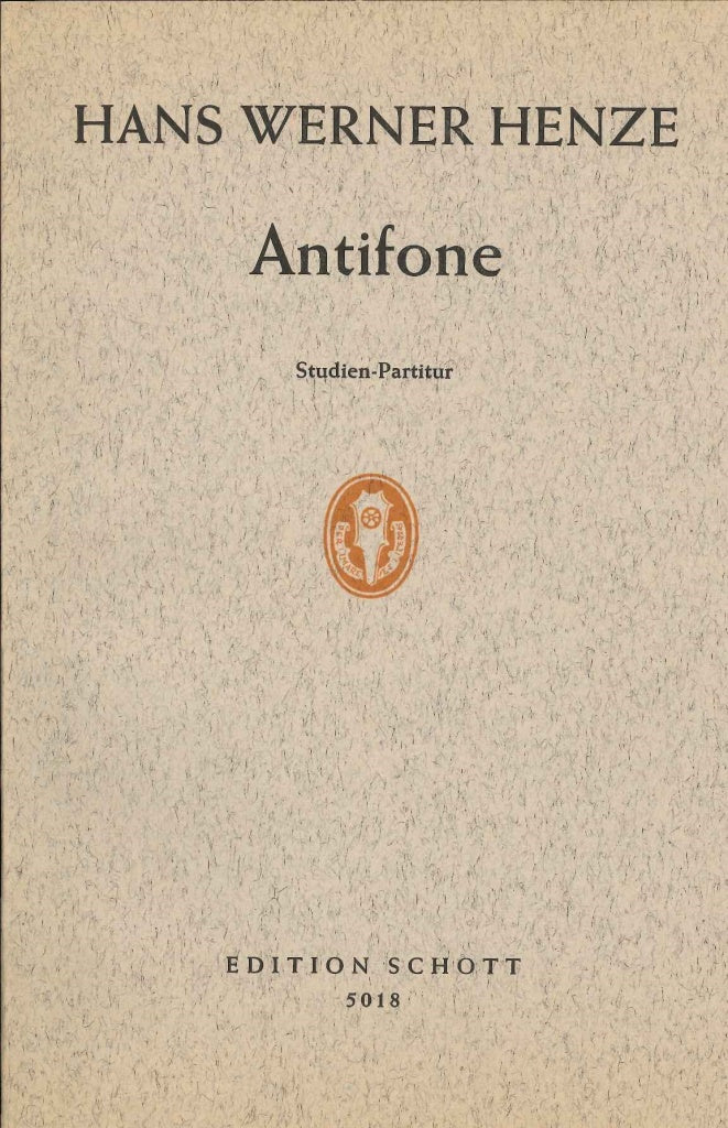 Henze, Antifone (Schott)