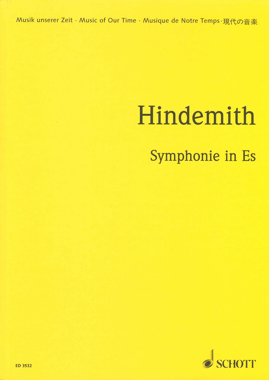 Hindemith, Symphonie in Es (1940) (Schott)