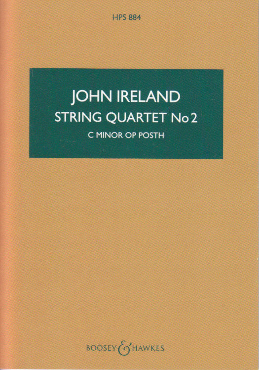 Ireland, String Quartet No. 2 in c (Boosey)