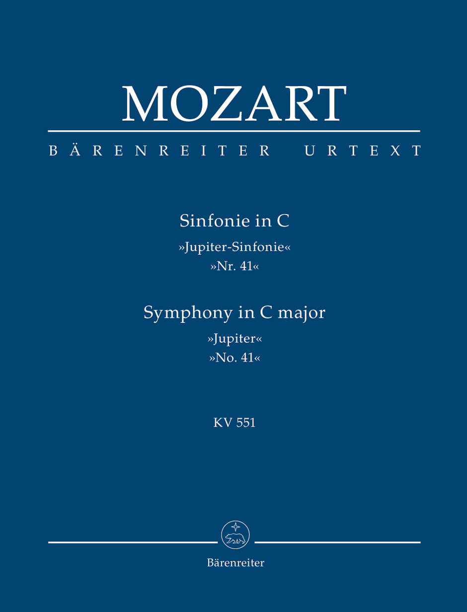 Mozart, Symphony No. 41 KV 551 'Jupiter' (Barenreiter)