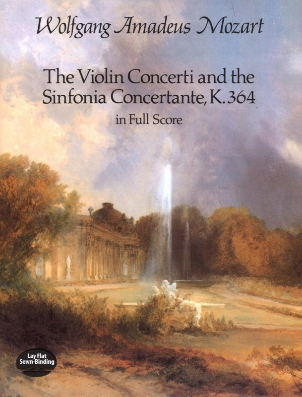 Mozart, Concerti for Vn; Sinfonia Concer (Dover)