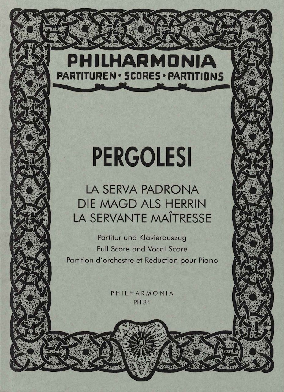 Pergolesi, Serva padrona (Universal)