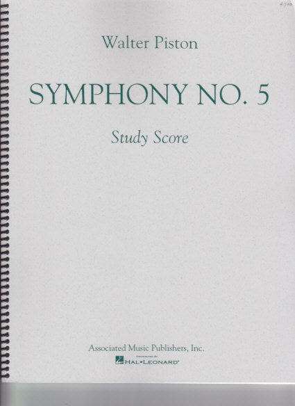 Piston, Symphony No. 5 (1954) (AMP)