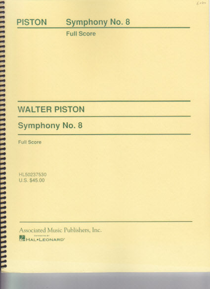 Piston, Symphony No. 8 (1965) (AMP)