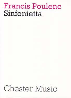 Poulenc, Sinfonietta pour orchestre (Chester)