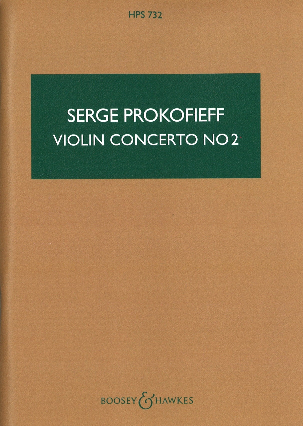 Prokofiev, Concerto for Violin No. 2 (Boosey)