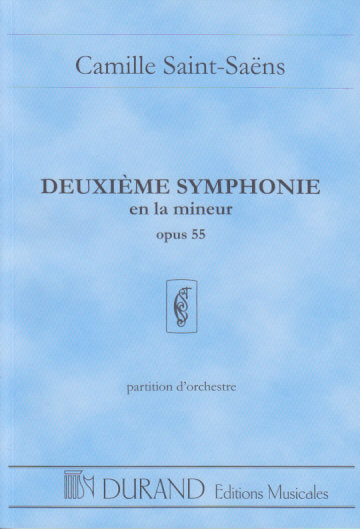 Saint-Saens, Symphony No. 2 in a op. 55 (Durand)