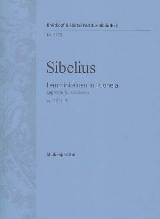 Sibelius, op. 22/3 Lemminkainen in Tuone (Breitkopf)
