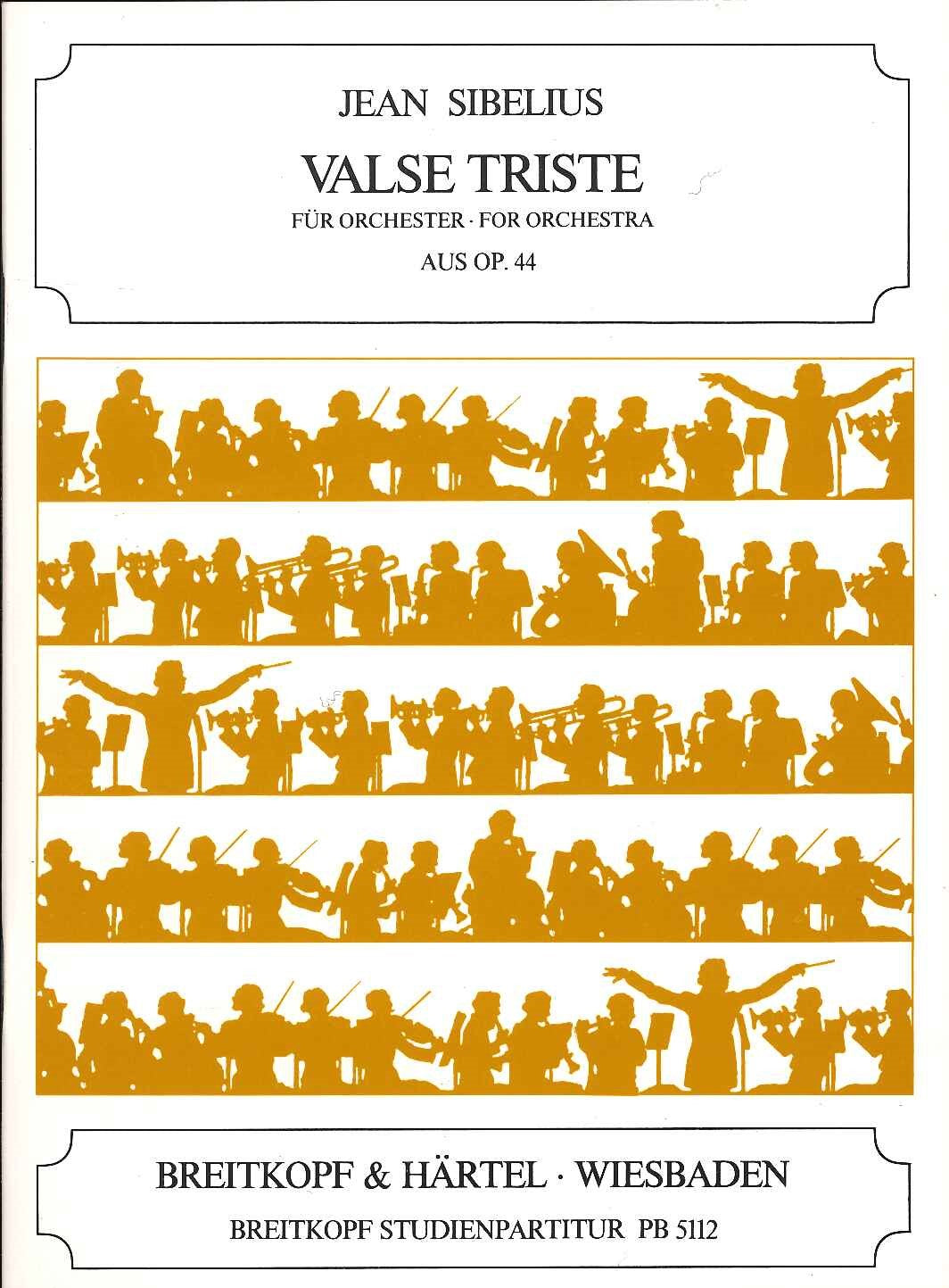 Sibelius, op. 44 Valse triste (Breitkopf)