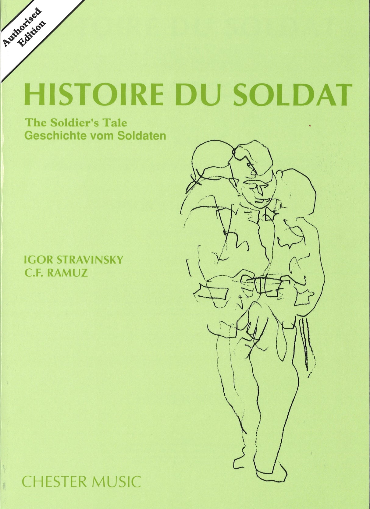 Stravinsky, Histoire du soldat (1987) (Chester)