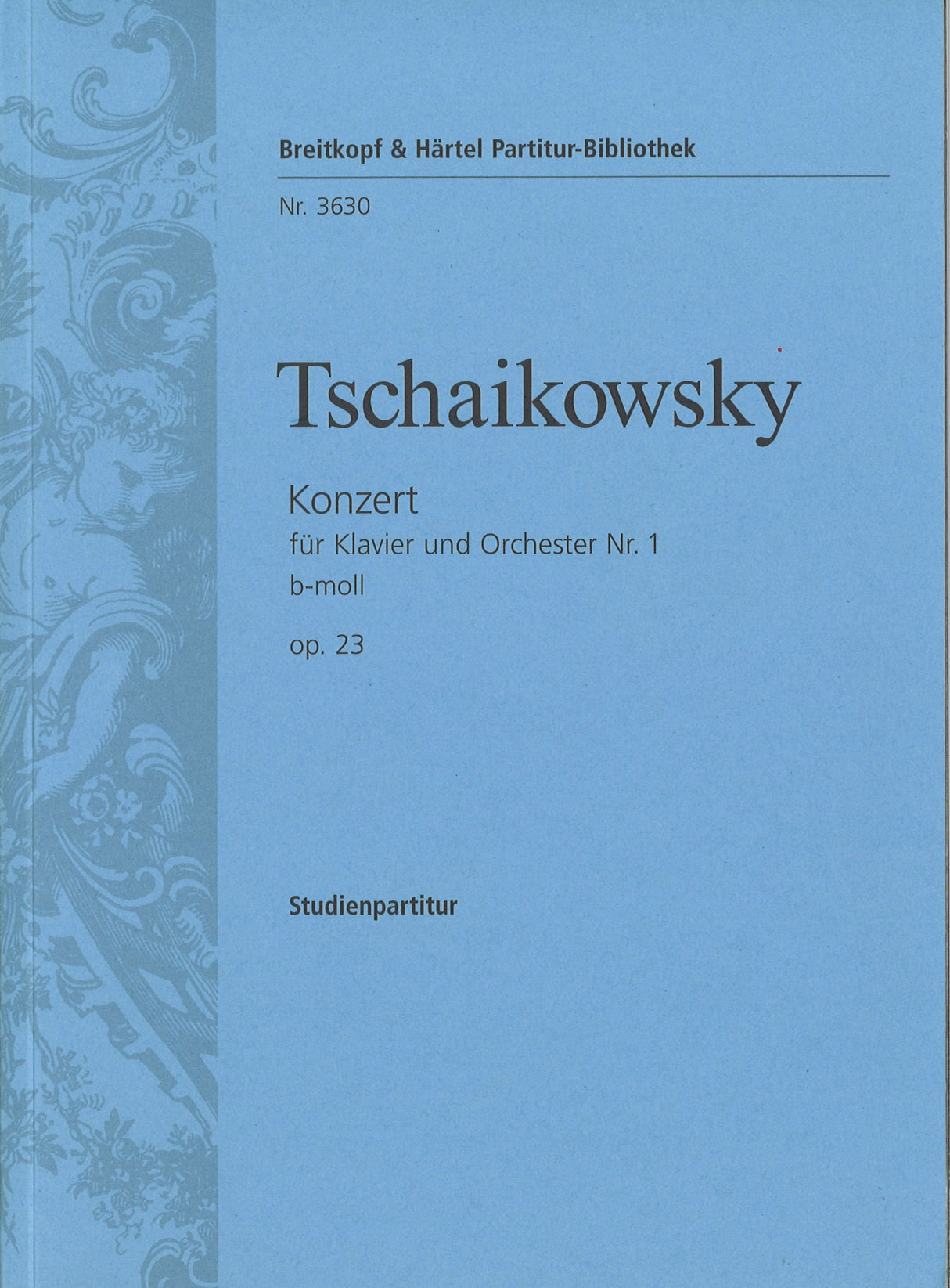 Tchaikovsky, Concerto for Piano No. 1 (Breitkopf)