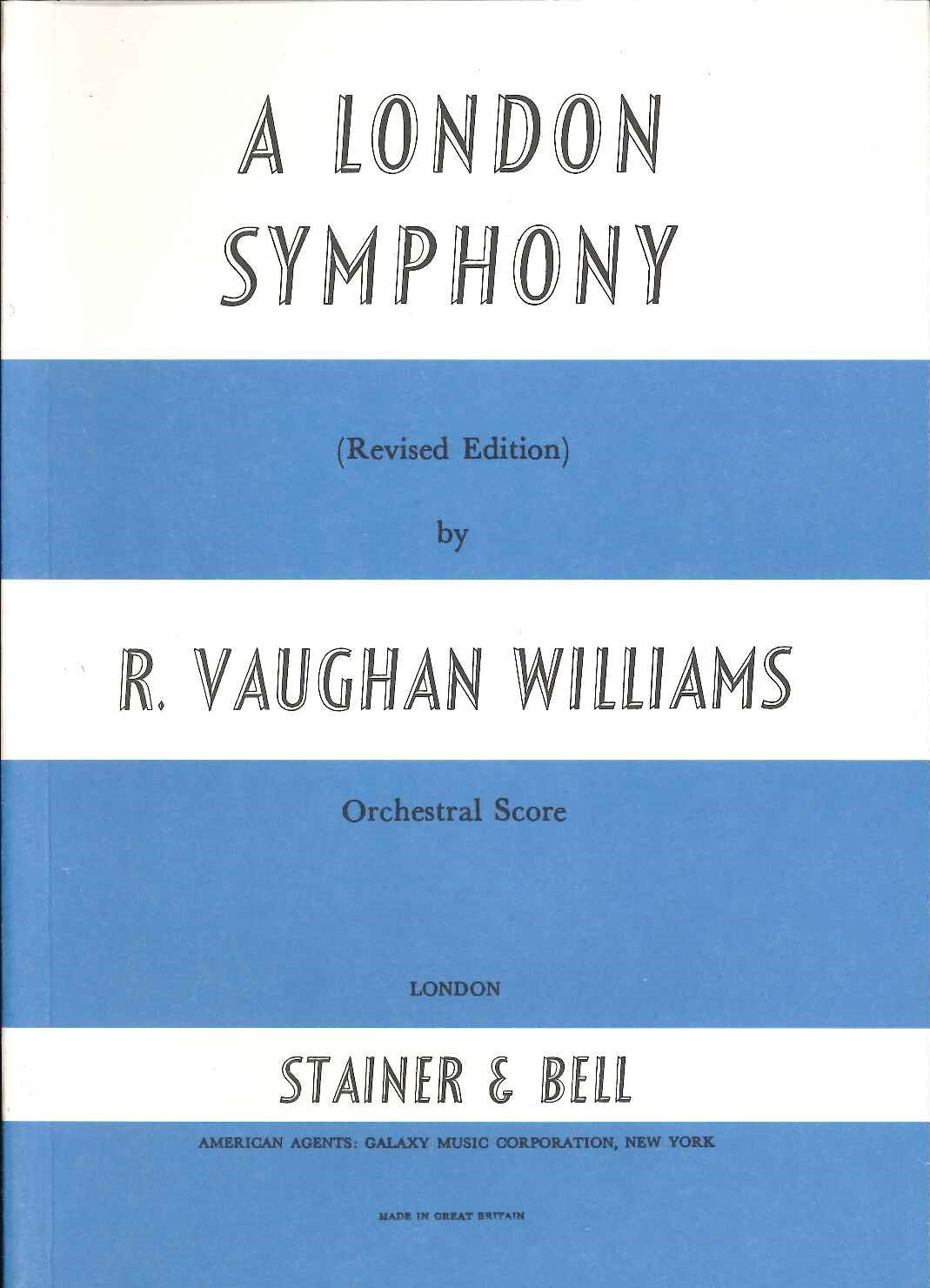 Vaughan Williams, Symphony 2 London (Stainer & Bell)