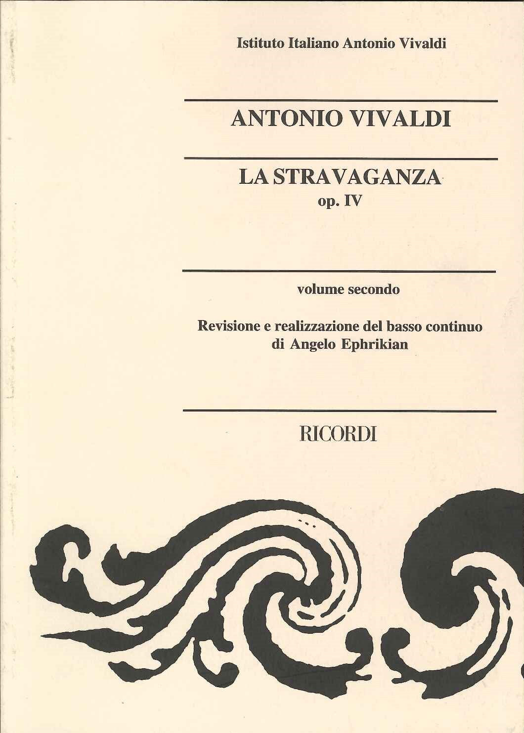 Vivaldi, op. 4 La stravaganza II (Ricordi)