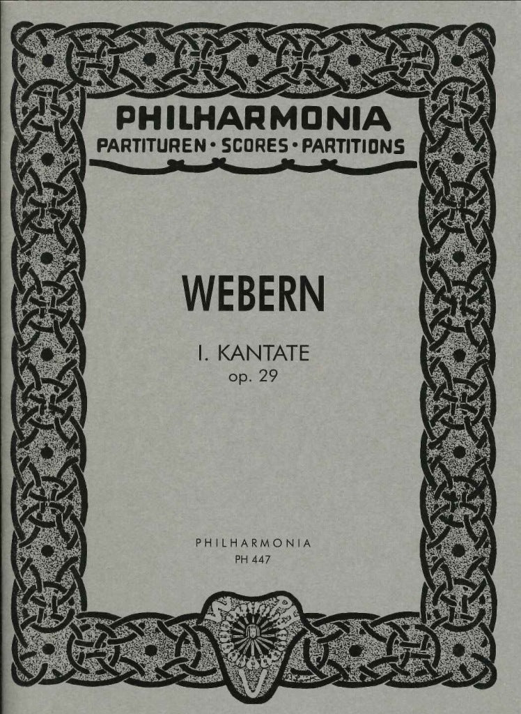 Webern, op.29: Kantate Nr. 1 (Universal)