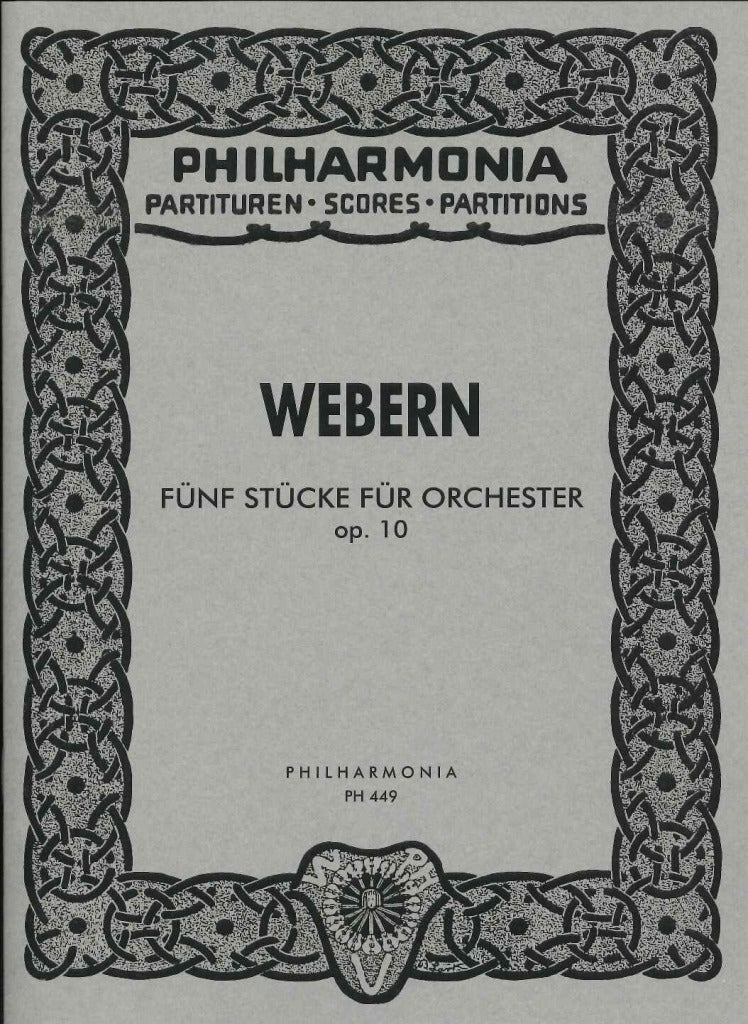 Webern, op.10: 5 Stucke fur Orchester (Universal)