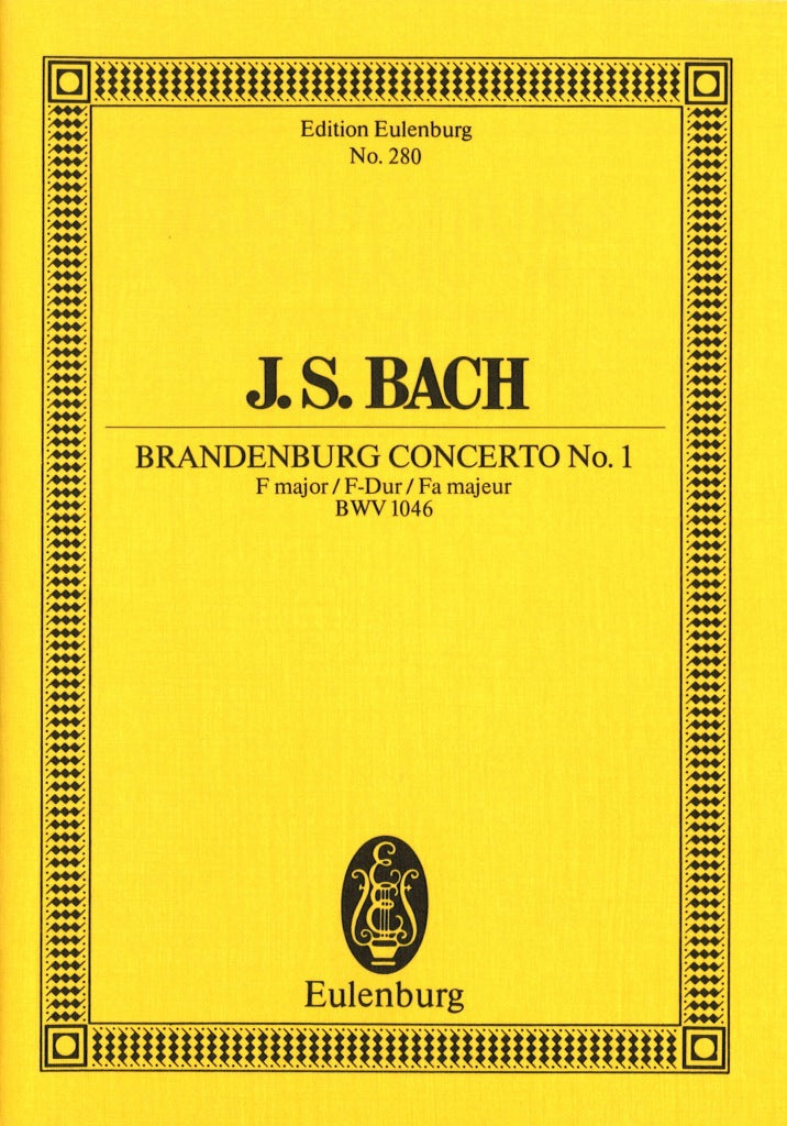 Bach, Brandenburg Concerto No. 1 (Eulenburg)