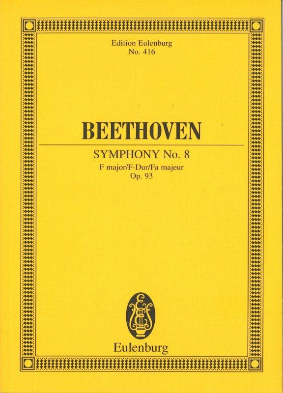 Beethoven, Symphony No. 8 (Eulenburg)