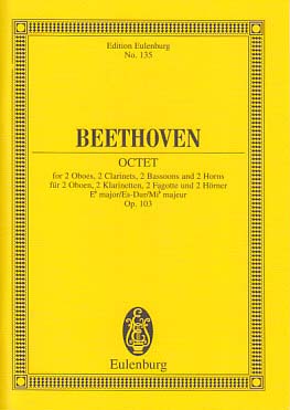 Beethoven, Octet op. 103 in Eb major (Eulenburg)