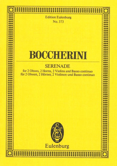 Boccherini, Serenade D major (Eulenburg)