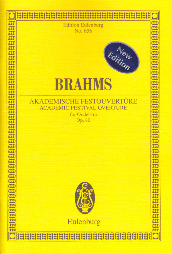 Brahms, Ov op. 80 Akademische Fest- (Eulenburg)