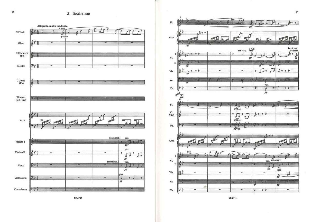 Faure, Pelleas et Melisande op. 80 (Eulenburg)