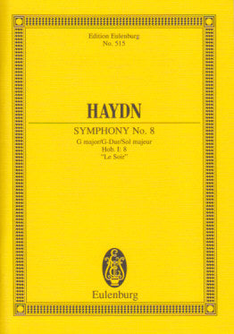 Haydn, Symphony No. 8 'Le Soir' (Eulenburg)