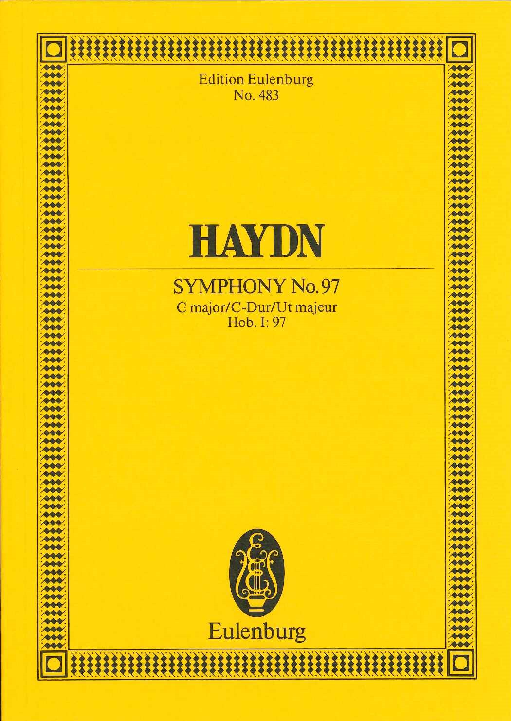 Haydn, Symphony No. 97, C major (Eulenburg)