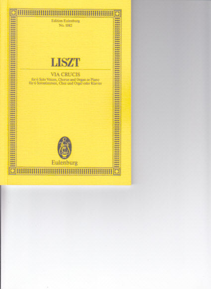 Liszt, Via crucis (Eulenburg)